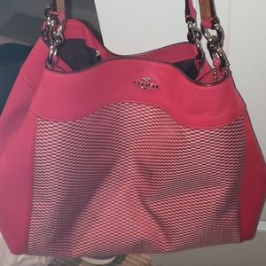 Three compartment Coach bag